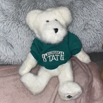 10&quot; Licensed Boyds Bears Michigan State University Spartans Jointed Plush Bear - £6.27 GBP
