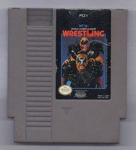 Vintage Nintendo  WCW Wrestling Video Game NES Cartridge VHTF - £14.92 GBP