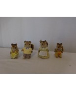 Calico Critters Sylvanian Families Hazelnut Chipmunk Family of 4 - $35.66