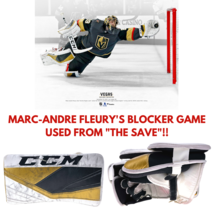 Marc-Andre Fleury Game Used &quot;The Save&quot; 11/19/19 Blocker COA Vegas Golden... - £6,683.99 GBP