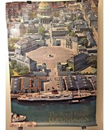 Original 1972 &quot; Palace at Copenhagen&quot;, Denmark Poster &amp; Prinsesse Margrethe - £195.12 GBP