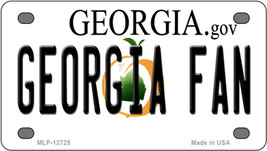 Georgia Fan Novelty Mini Metal License Plate Tag - $14.95