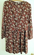 Ladies 2 Pc Dress Size L Skirt + L/S Tie Back Blouse by LEE DAVID LTD $9... - $42.29