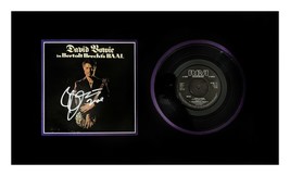 David Bowie Signed Record Sleeve plus Record &amp; Museum Framed Ready to Hang - £336.32 GBP