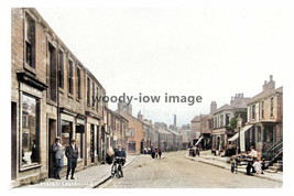 ptc2047 - Yorks. - Shops along the Main Street in Cross Hills c1906 - print 6x4 - £2.19 GBP