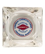Central Chemical Co Farmrite Fertilizers Lebanon Penna Pa Glass Ashtray - €29,27 EUR