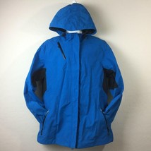 Port Authority Women&#39;s Blue Hooded Jacket Winter Size XL - £39.95 GBP