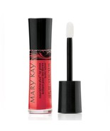 Mary Kay Lip Gloss Rock N Red Sexy Pouty NouriShine Plus Color Discontinued - $30.69