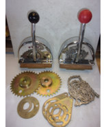 set of 4-Vintage Morse remote control shift chain drive bronze NEW old s... - $11,176.68 MXN