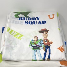 Toy Story Sheet Set Buddy Squad Full Size 2 Pillow Cases 2010 Woody Buzz - £20.24 GBP