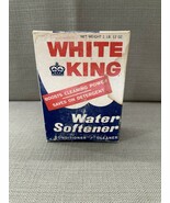 Vintage White King Water Softener 1 lb 12 oz Box NOS Laundry Cleaner Boo... - $51.97 CAD