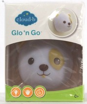Cloud B Glo N Go Puppy Eases Fear Of The Dark Variable Intensity LED Nig... - £19.97 GBP