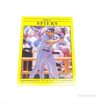 1991 Fleer Baseball Card Bill Spiers Milwaukee Brewers INF #597 - £0.78 GBP