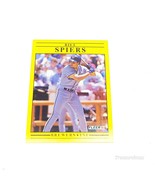 1991 Fleer Baseball Card Bill Spiers Milwaukee Brewers INF #597 - £0.77 GBP