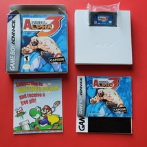 Street Fighter Alpha 3 with Box &amp; Manual Game Boy Advance Authentic Saves - £89.66 GBP