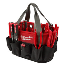 Milwaukee 10.4In Underground Oval Tool Storage Bag Durable Impact Resistant Base - £137.60 GBP
