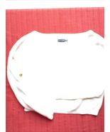 Pretty Little Thing Womens Relaxed Fit Cropped Knit Sweater Cream Size S/M - €8,59 EUR