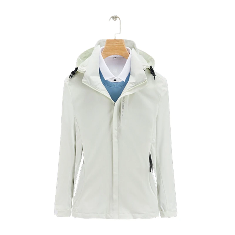 M-5XL Plus Size Couple Windbreaker Jacket For Men Outdoor  Hidden Zipper Women W - £351.65 GBP