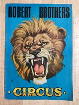 1768 - 1969 Roberts Brothers Circus  Over 200 Years of Circus Program S46 - £21.57 GBP