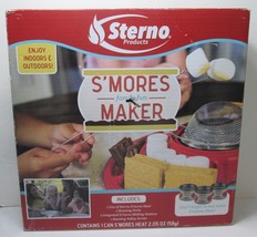 S&#39;Mores Maker Red Campfire Kit Indoor / Outdoor Dishwasher Safe Family Fun - £17.45 GBP