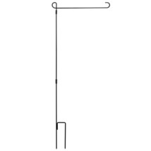 Metal Garden Flag Stand Flagpole for Yard Party Banner Flag Holder Weath... - $25.98