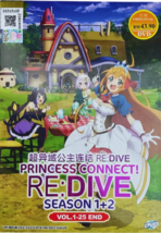 Anime DVD Princesse Connectez-vous! Re:Dive Saison 1+2 (1-25 Fin) Eng Sub... - £23.40 GBP