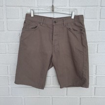 H&amp;M Shorts Mens 32 Divided By H&amp;M Khaki Regular Button Fly - £13.11 GBP