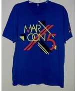 Maroon 5 Concert Tour T Shirt Vintage 2013 VIP Size X-Large - $40.67 CAD