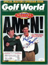 Fred Couples signed Golf World Full Magazine 4/17/1992- JSA #EE63343 (Masters @  - £77.80 GBP