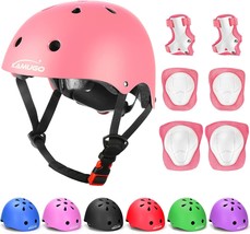 Children&#39;S Sports Protective Gear Set Knee Elbow Wrist Pads For Toddler ... - $800.40 MXN