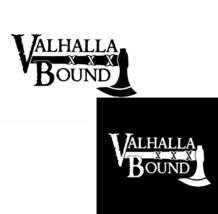 Valhalla Bound Viking Decal (Black or Silver) - $8.20+