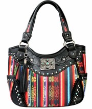 Premium Native Studded Concealed Carry Purse Western Style Country Leather Handb - £37.97 GBP