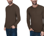 And Now This Men&#39;s Super Soft Rayon Solid Sweater in Chocolate Brown-Large - $19.97
