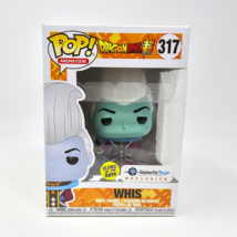Funko Pop Dragon Ball Z Whis #317 Glow GITD Galactic Toys Figure With Protector - £15.37 GBP