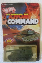 Vintage Mattel Hot Wheels Action Command Tank Shell Shocker NEW - $23.22
