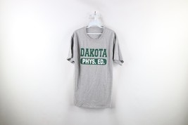Vintage Streetwear Mens Medium Spell Out Dakota Phys Ed Short Sleeve T-S... - $19.75
