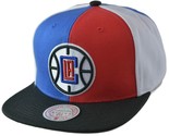 Los Angeles Clippers Mitchell &amp; Ness Men&#39;s NBA Pinwheel Basketball Snapb... - $30.39