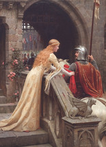 painting Giclee Edmund Leighton: God Speed Canvas Print Various Sizes - £7.58 GBP+