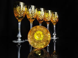 Faberge  Odessa Yellow Gold  Crystal Colored Glasses New without case - $26,807.67 MXN