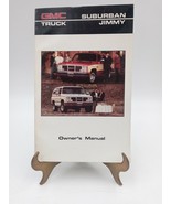 1986 GMC Truck &amp; Coach Operation Suburban /Jimmy Owner &amp; Driver Manual X... - £27.38 GBP
