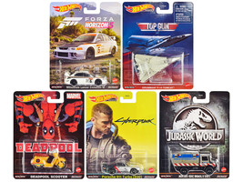 Retro Entertainment 2022 K Case 5 piece Set Diecast Cars Hot Wheels - £46.20 GBP