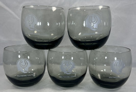 Baltimore Colts Smokey Rocks Glasses - Official Nfl Product Vtg. Lot Of 5 - £18.19 GBP