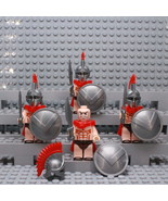 Spartan Warrior Custom Minifigures Lot of 4 - $12.00