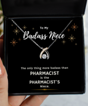 Nice Gifts For Niece, Necklace For Niece, Pharmacist Niece Necklace Gifts,  - £40.02 GBP
