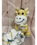 Little Beginnings Giraffe 7&quot; Plush Security Blanket Lovey Baby Yellow Bl... - $323.11 MXN