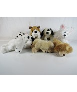 Lot of 7 Webkinz Lil&#39;Kinz Puppies Dogs NO Codes Dalmation Bulldog Poodle... - $557.50 MXN