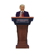 President Donald Trump Podium Cardboard Cutout Standups Standee Life Siz... - $67.63 CAD