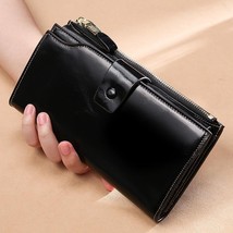En s rfid wallet luxury genuine leather purse for women large capacity multi layer card thumb200