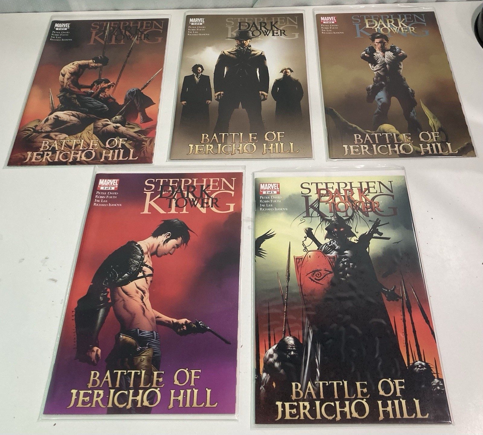 Stephen King The Dark Tower Battle of Jericho Hill 1-5 Complete Comic Se... - $19.79