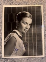 MGM Original Press Photo 8 X 10 Jean Simmons Autograph Authentic Type 1 - $99.00